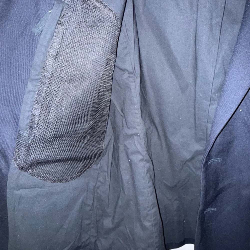 LL Bean Mens Blazer 38S Suit Jacket Sports‎ Coat  0KUH3 Navy Blue
